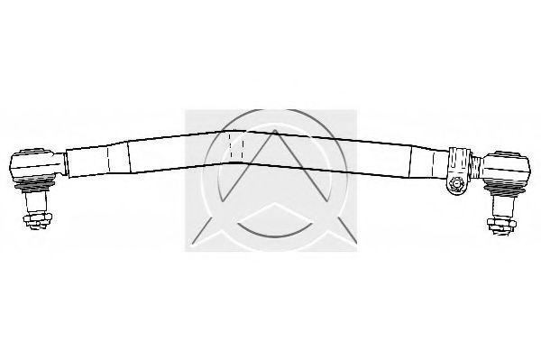 Продольная рулевая тяга SIDEM 14737