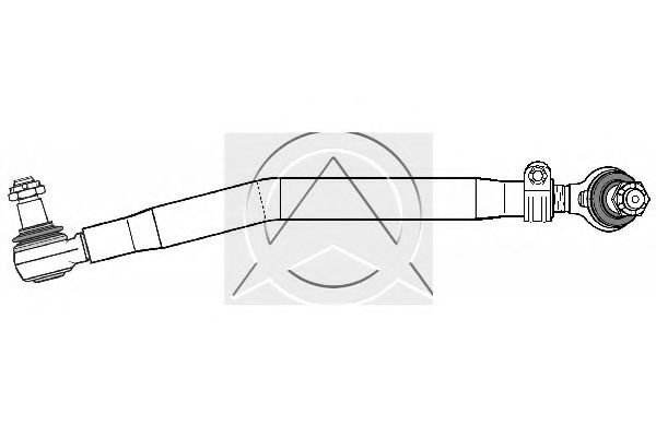 Продольная рулевая тяга SIDEM 6233