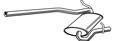 Средний глушитель выхлопных газов FONOS 23185