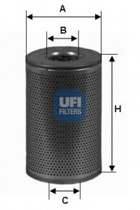 Масляный фильтр UFI 25.580.00