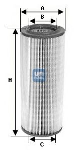 Воздушный фильтр UFI 27.102.00