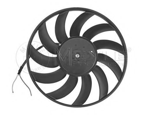 Вентилятор, охлаждение двигателя MEYLE 100 236 0039