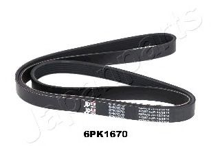 Поликлиновой ремень JAPANPARTS DV-6PK1670