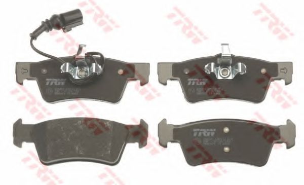Комплект тормозных колодок, дисковый тормоз TRW 24368