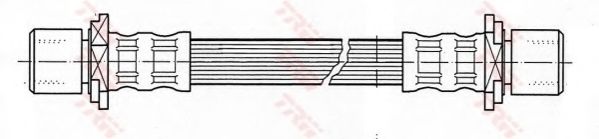 Тормозной шланг TRW PHA401