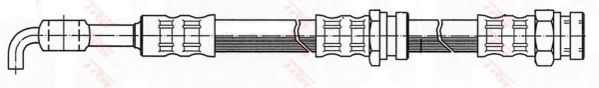 Тормозной шланг TRW PHD743