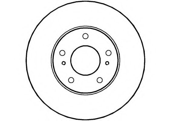 Тормозной диск NATIONAL NBD1198