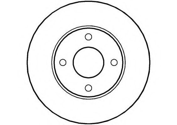 Тормозной диск NATIONAL NBD313