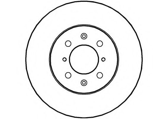 Тормозной диск NATIONAL NBD350