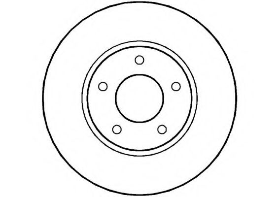 Тормозной диск SEBRO 3510