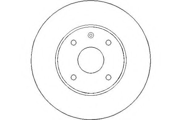 Тормозной диск NATIONAL NBD1675