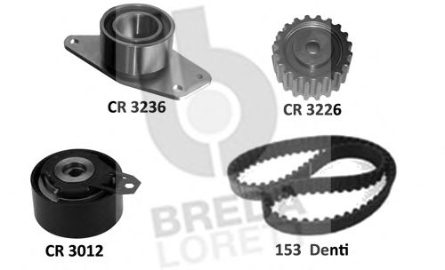 Комплект ремня ГРМ BREDA  LORETT KCD0789