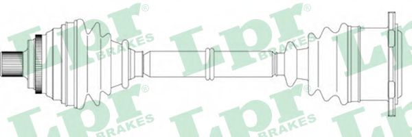 Приводной вал LPR DS14224