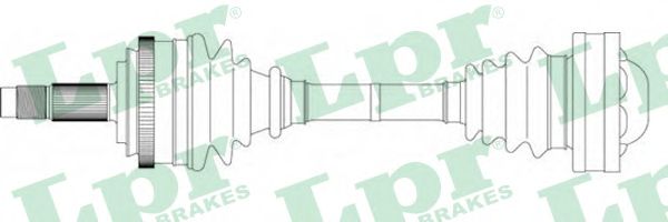 Приводной вал LPR DS20079
