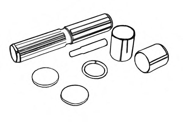 Ремкомплект, шкворень поворотного кулака OCAP 0927413