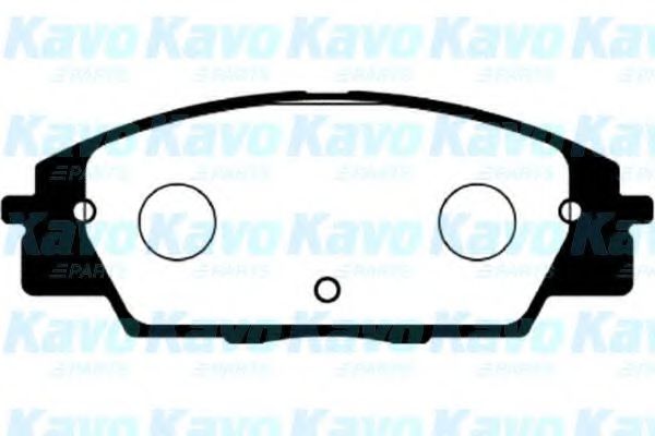 Комплект тормозных колодок, дисковый тормоз KAVO PARTS BP-2039