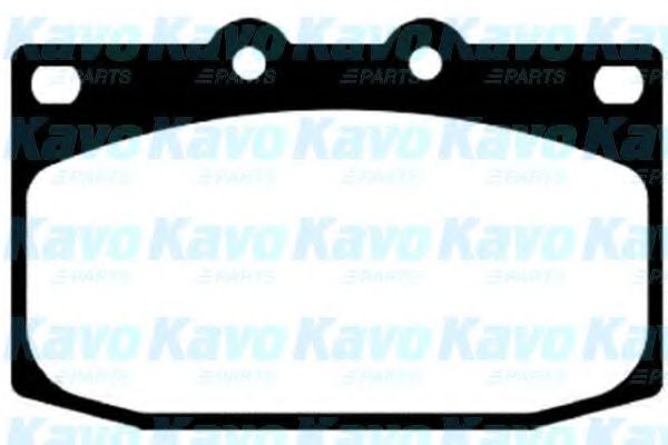 Комплект тормозных колодок, дисковый тормоз KAVO PARTS BP-4530