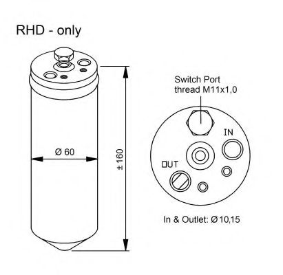 Осушитель, кондиционер NRF 33320