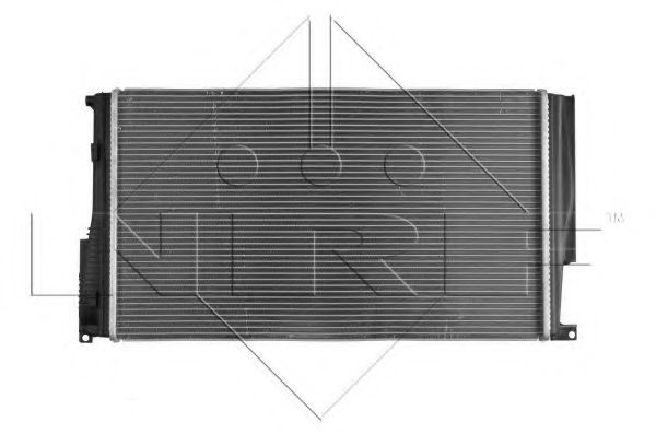 Радиатор, охлаждение двигателя NRF 58412