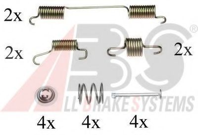 Комплектующие, стояночная тормозная система A.B.S. 0828Q