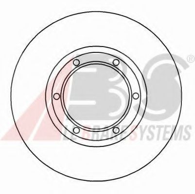 Тормозной диск A.B.S. 15100 OE