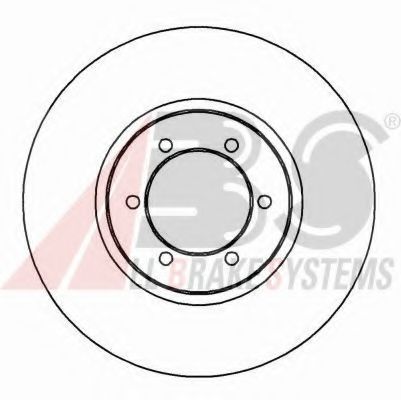Тормозной диск A.B.S. 15574