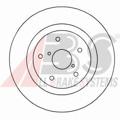 Тормозной диск A.B.S. 16275
