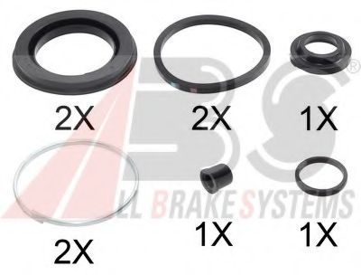 Ремкомплект, тормозной суппорт A.B.S. 43519