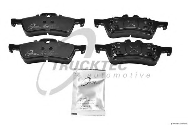 Комплект тормозных колодок, дисковый тормоз METELLI 8225560