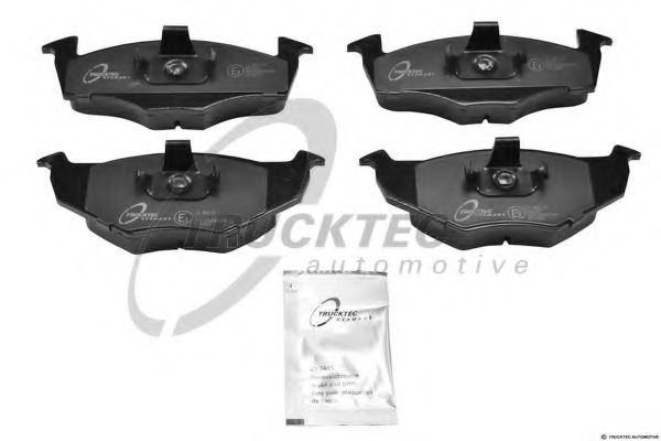 Комплект тормозных колодок, дисковый тормоз TRUCKTEC AUTOMOTIVE 07.35.234
