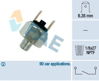 Выключатель фонаря сигнала торможения FAE 21010