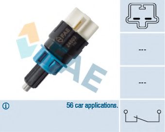 Выключатель фонаря сигнала торможения FAE 24603