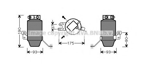 Осушитель, кондиционер AVA QUALITY COOLING BWD299