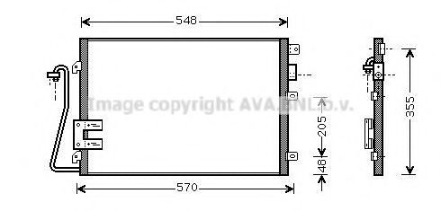 Конденсатор, кондиционер AVA QUALITY COOLING RT5275D