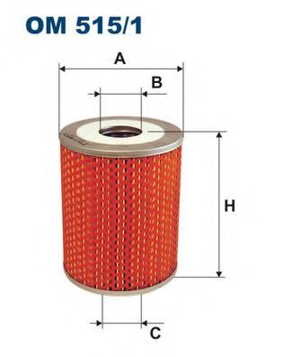 Масляный фильтр FILTRON OM515/1