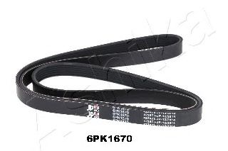 Поликлиновой ремень ASHIKA 112-6PK1670