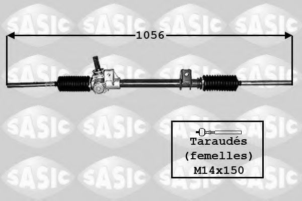 Рулевой механизм SASIC 4006012