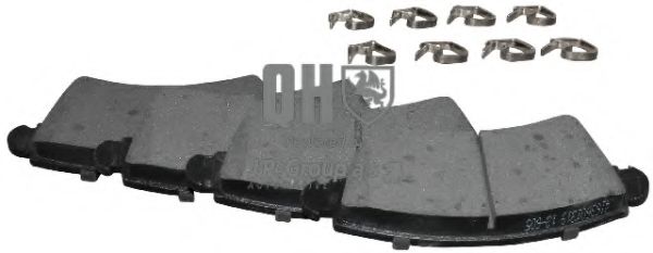 Комплект тормозных колодок, дисковый тормоз JP GROUP 4163601319
