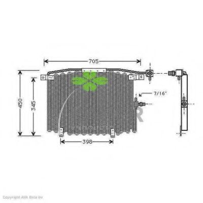 Конденсатор, кондиционер KAGER 94-5001