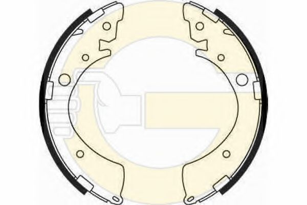 Комплект тормозных колодок GIRLING 5182459