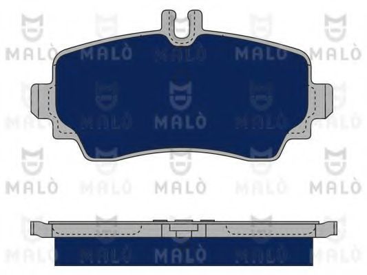 Комплект тормозных колодок, дисковый тормоз MALÒ 1050393
