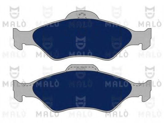 Комплект тормозных колодок, дисковый тормоз MALÒ 1050529