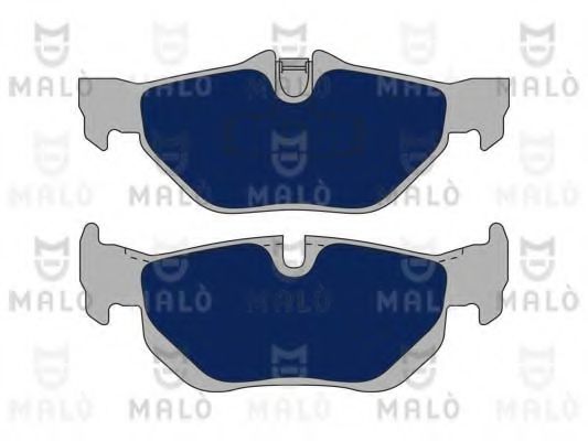 Комплект тормозных колодок, дисковый тормоз MALÒ 1050876