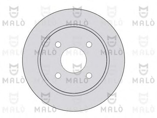 Тормозной диск MALÒ 1110015