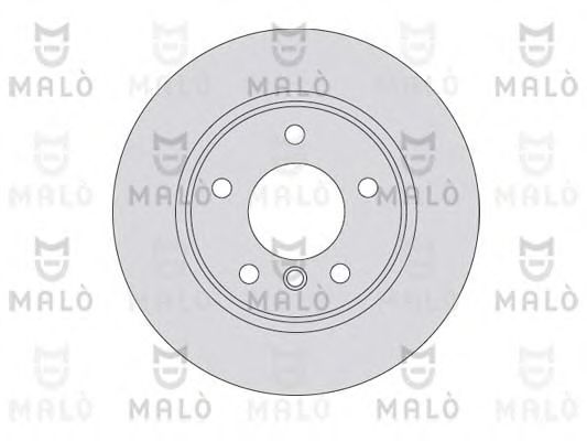 Тормозной диск MALÒ 1110048