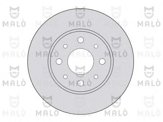 Тормозной диск MALÒ 1110107