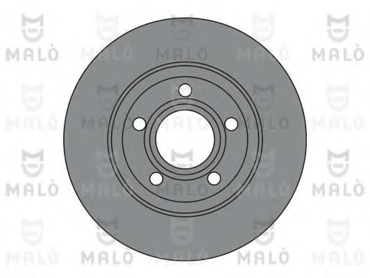 Тормозной диск MALÒ 1110228