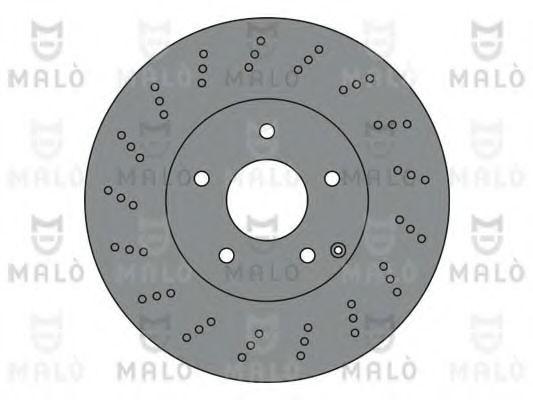 Тормозной диск MALÒ 1110353
