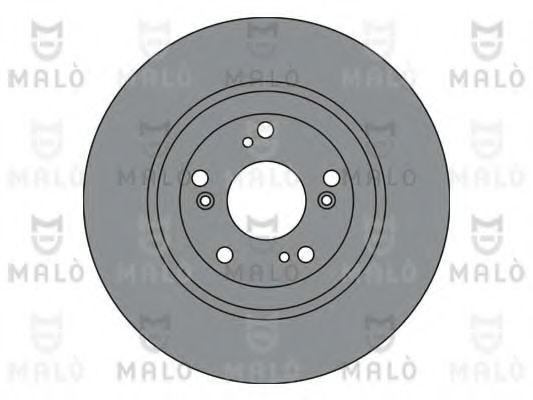 Тормозной диск MALÒ 1110368