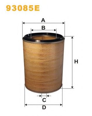 Воздушный фильтр WIX FILTERS 93085E